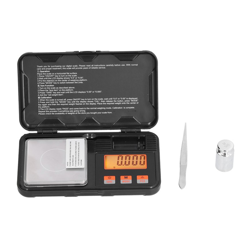 Digital Pocket Scale Portable 50g By 0.001g Weigh Gram Scale
