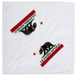 Dolphin Shirt Co California Flag Bandana Republic Bear