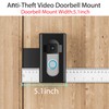 Anti-Theft Video Doorbell Mount,AHBTEYM Mount No Drill Bracket Holder Accessories