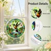 Acrylic Jigsaw Puzzle Suncatcher, 7in Hummingbird Sun Catchers for Windows