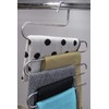NAHANCO NHMLPH S-Shape Multilayer Metal Space Saving Pant/Scarf Hangers for