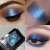 Chameleon Smoky Blue Eyeshadow, Chameleon Chrome Metallic Eye Shadow, Smooth