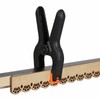 AIMALL Nylon Spring Clamps Quick DIY Tools Grip Plastic Clips