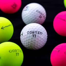 Muziik Corteo 39 PLUS Golf Balls, 1 Dozen Head Speed and Less (Apple Green)