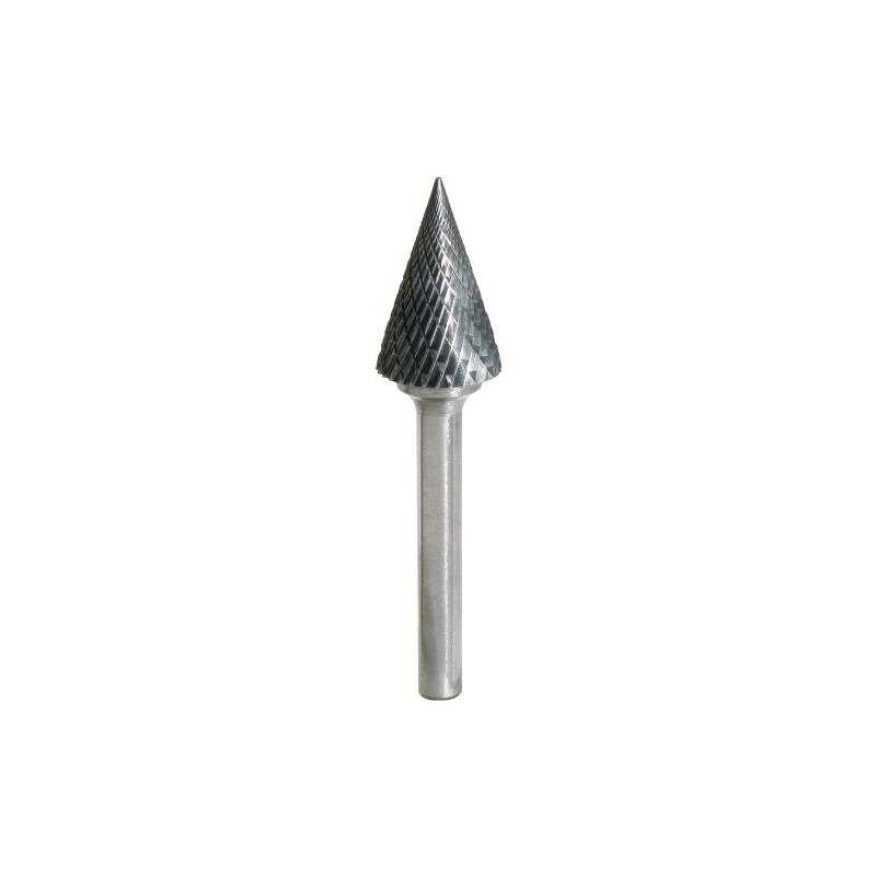 KS Tools 515.3276 Hard metal tip cone milling burr form