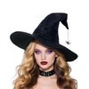 LNEPKCD Witch Hats for Women Black Adult Hlalloween Wizard Hat