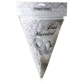 Just Married 10 Metre Bunting Wedding Garland Wedding Decoration Bunting US48