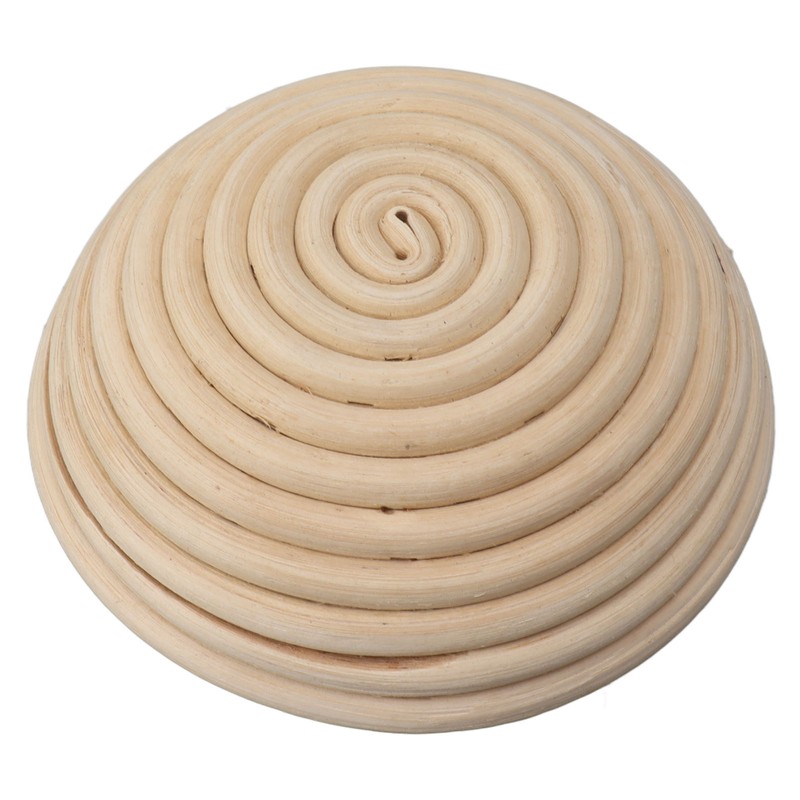 Round Bread Proofing Basket with Liner Cloth Dough Rising Rattan