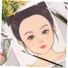 TEHAUX Reusable Face Makeup Practice Board Face Painting Mold for