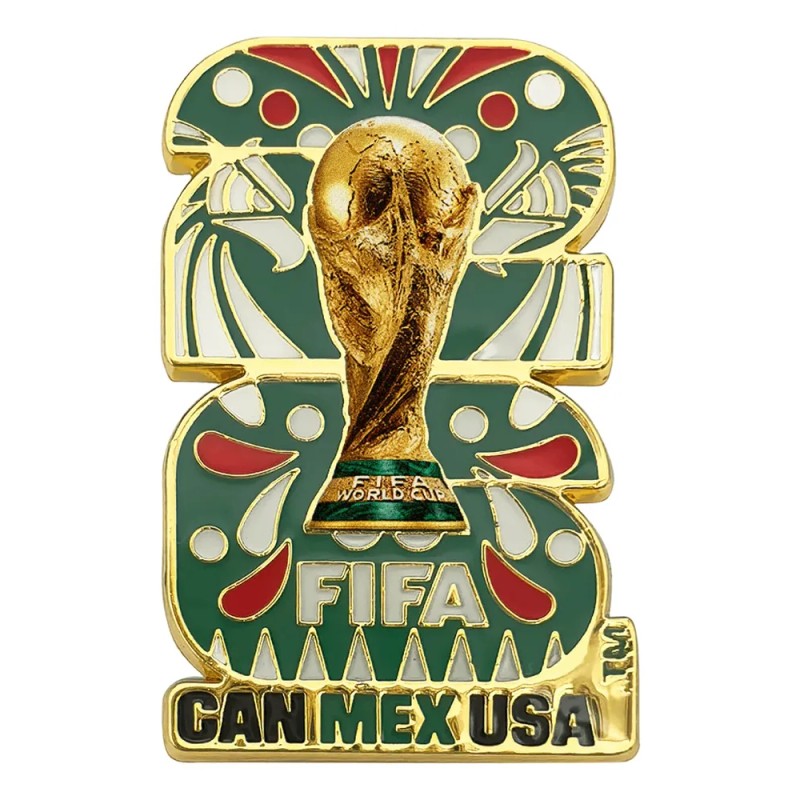 Pin Emblema 2d México Copa Mundial De La Fifa 2026