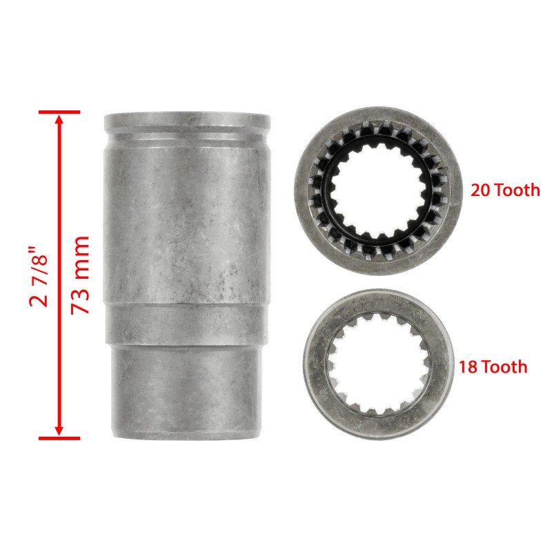 Caltric Front Differential Drive Shaft for Can-Am Outlander Max 850