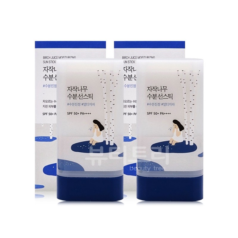 Round Lab Birch Moisture Sun Stick 19g + 19g /