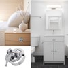 Biugaaufai 4 PCS 2 Inch Zinc Alloy Flush Pull Hatch