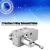 2 Position 5 Way Solenoid Valve Single Control Industrial Control