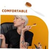 Baluue 2pcs Foundation Brush Liquid Makeup Ergonomic Flat Top Beauty
