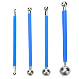 Gizhome Caulking Tool for Concrete Countertop, Metal Ball Tile Caulk Finishing Tool Used To Press The Tile Grout Coating For Bathroom Kitchen and The Rest Of The Household