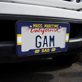 GRAPHICS & MORE Massachusetts Maritime Academy Dad License Plate Tag Frame