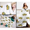 School Bus Blanket 50"x60" - Extra Soft Fleece Flannel Throw