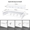SZJoyBet Drying Rack Clothing,Clothes Drying Rack Wall Mounted,Laundry Drying Rack