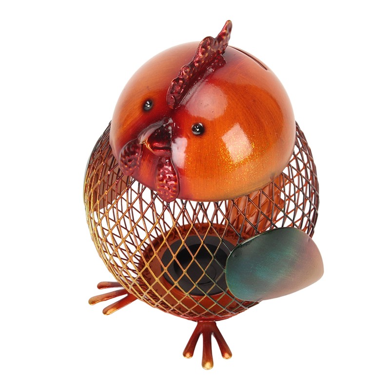 Kids Piggy Bank Cute Chick Style Colorfast Metal Stable Base