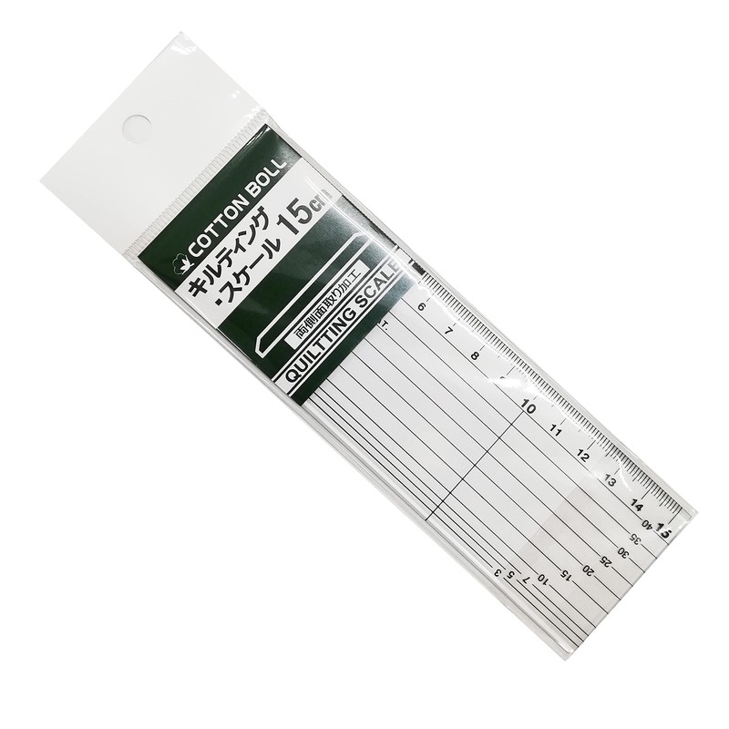 Gold Turtle Industry LH430102-1 Quilting Scale, 5.9 inches (15 cm),