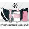hydr | 17oz Flat Water Bottle For Purse & Flexible