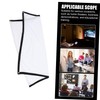 KONTONTY Portable Outdoor Projector Screen Easy Setup Projection Cloth for