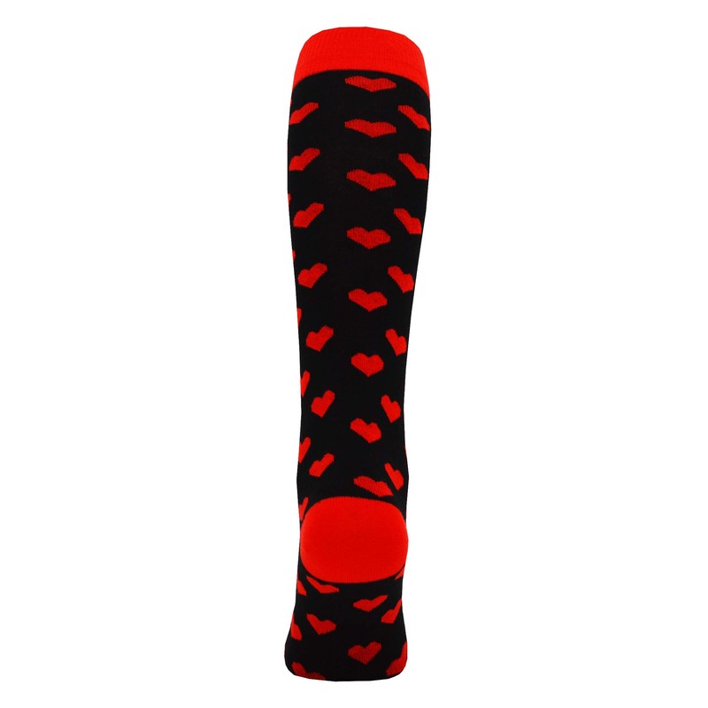 There Every Step Heartbeat - Red Hearts Heart Design Girls