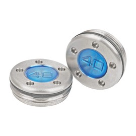 Gofotu 2pcs 5g/10g/15g/20g/25g/30g/35g/40g Golf Custom Weights Compatible with Titleist Scotty Cameron Golf Club Putters Newport Blue (40g)