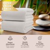 REVIIV Sauna Blanket Towel Insert - 2 Pack Light Grey
