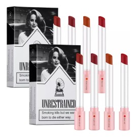 Set De Pintalabios Mate De Lana,8pcs