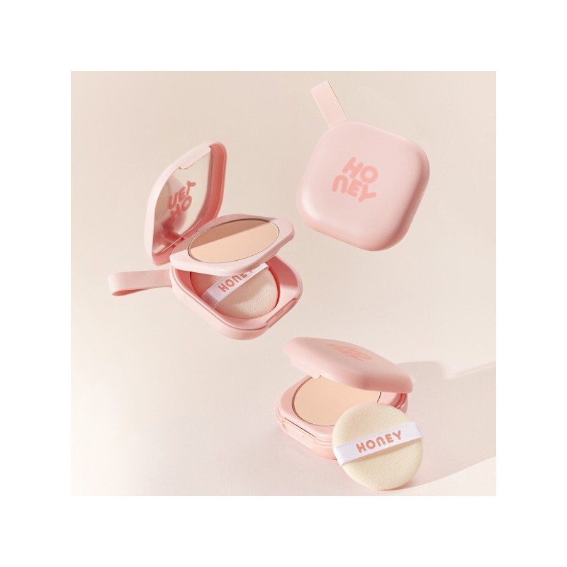 IPKN NU'EST Honey Pact Pink (Full Size) / Fine Dust