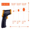 Gvolatee Meat Thermometer, Infrared Thermometer, Digital Laser, Temperature Meter, Infrared