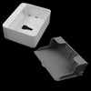 CENPEK 2 Pcs Self Draining Soap Dish, Wall-mounted Soap Dish