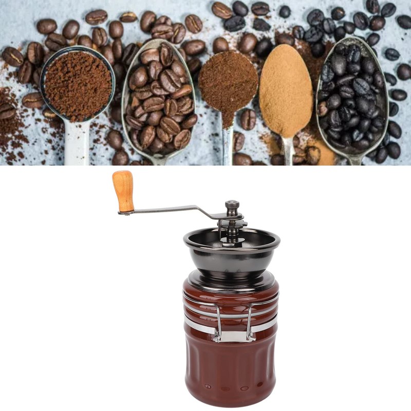 Manual Coffee Grinder Multifunctional Ceramic Coffee Mill European Style For