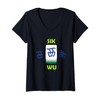 Womens Sik Wu Mahjong V-Neck T-Shirt