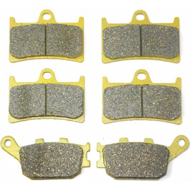 Master Chen Front Rear Brake Pads for Yamaha MT-07 MT-09 MT-10 MT 07A 09A 2014-2021 - XSR 700 900 ABS 2016-2021 - Tracer 700 900 Niken 2018-2021 - YZF R6 R6S 2005-2016 FA252 FA174 Brakes MC0122