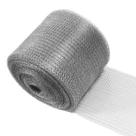 Wire Mesh for Mice Control 5 in X 103Ft,Upgraded Steel Wool Mice Control and Copper Mesh,Hole Fill Mesh Fabric,Weep Holes Covers,Stainless Steel Wire Mesh Roll Not Rusty, Rodent Tape Mesh Barrier