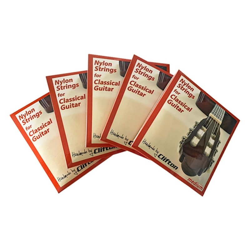 Clifton 5 pack Classical Guitar Strings Classic Guitar Strings Concert