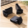 TEHAUX 4 Pcs Ladder Feet Protector Pads Non Slip Plastic
