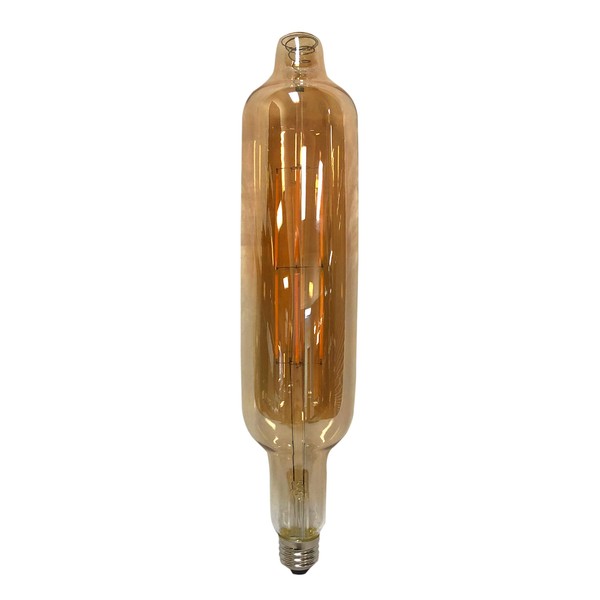 Royal Designs, Inc LB-1514 LB-1514 Royal Designs Vintage Bottle Shaped Golden Smoke, E26 Medium Base, 8W LED Equivalent 60W Incandescent Bulb, Single