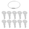 OTOTEC 10-Piece Tool Box Key Set Truck Tool Box Lock