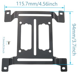 CZQC Water Pump Bracket 120mm Cooling Pump Radiator Support Holder Fan Mount Stand