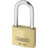 ABUS 02513 63mm Long Shackle Service Brass Padlock with 709