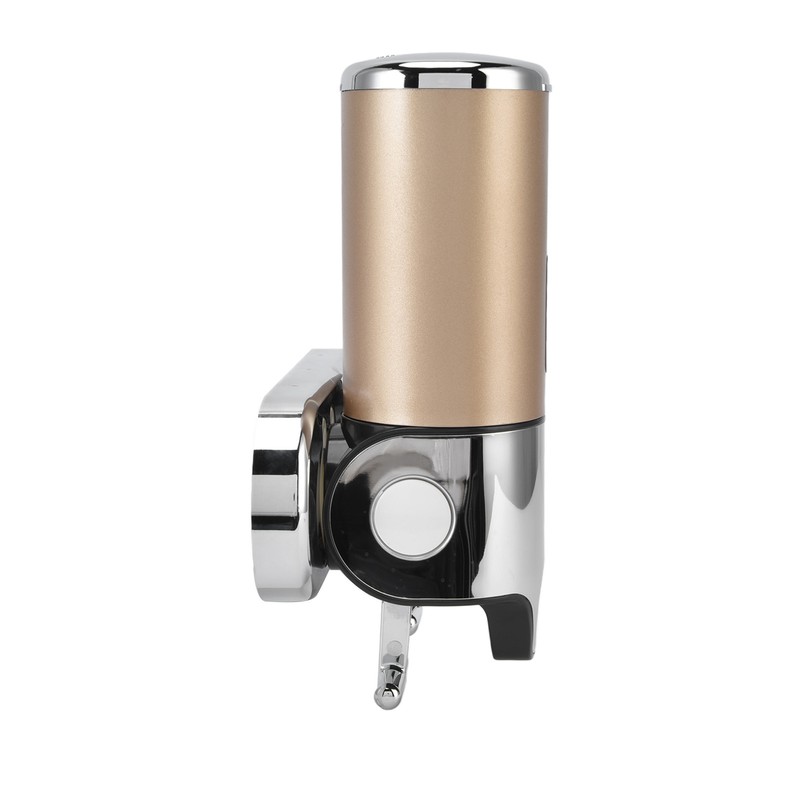 Wall Mount Soap Shower Dispenser Dual Pump 2 Separate Compartments