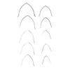 10 Pcs Leather Knife Mould Watch Strap Head Knife Mold