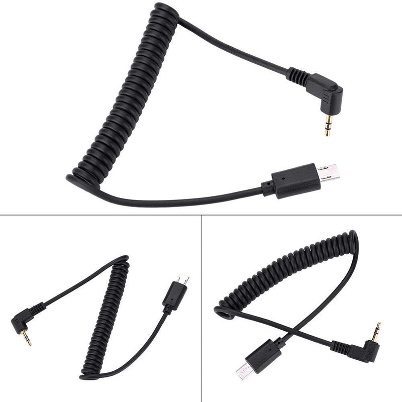 RM-VPR1 2.5mm Shutter Release Cable Remote Control Connecting Cable for