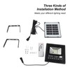 25W 44LEDs Solar Floodlight Remote Control Timing Outdoor Security Light