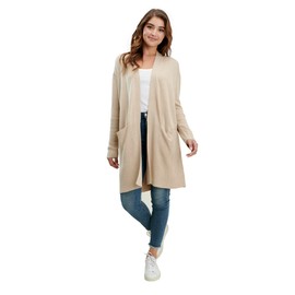 Splendid Women's Cash Blend Cardigan, Light Oatmeal, XX-Small