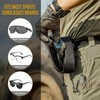 OneTigris Molle Glasses Case for Sports Glasses Protective Glasses
